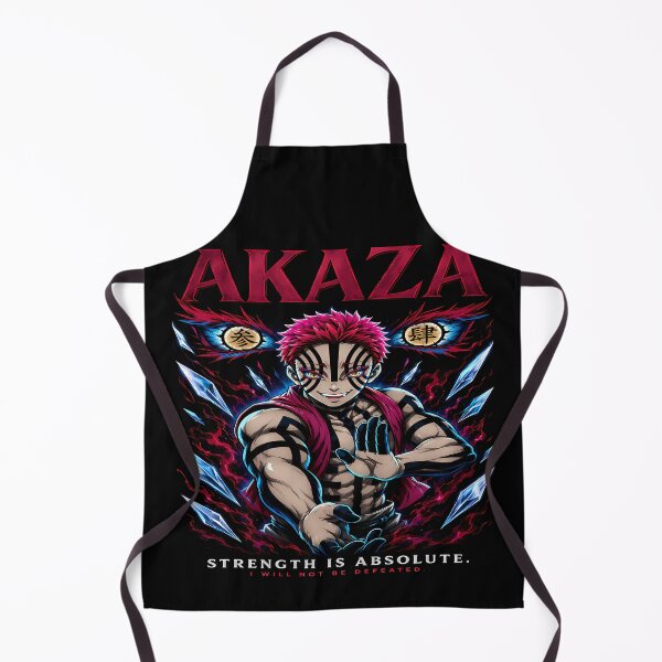 Item preview, Akaza Upper Moon 3-Strength is Absolute- Demon Aesthetic Design designed and sold by Trinidesigns123.