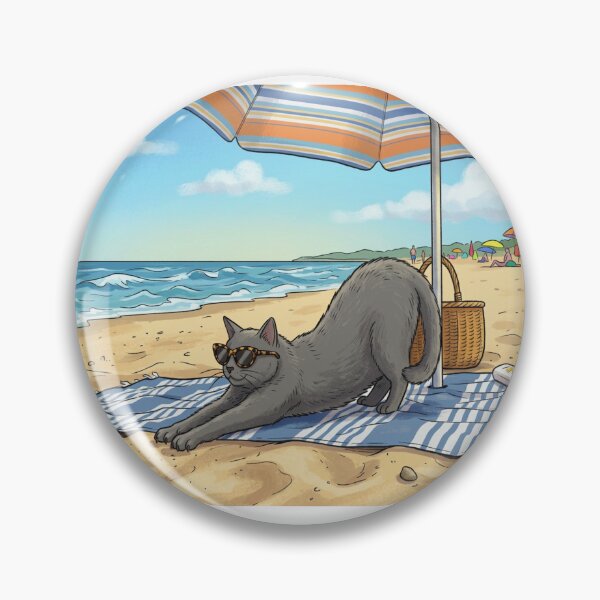 Item preview, Cat on the beach, T-shirt designed and sold by DreamCloths12.