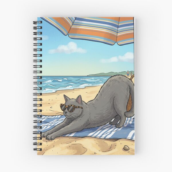 Item preview, Cat on the beach, T-shirt designed and sold by DreamCloths12.