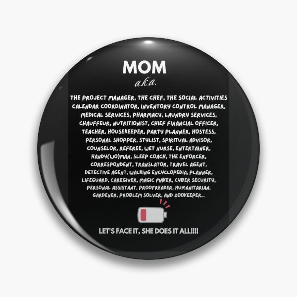 Item preview, MOM - She does it all! designed and sold by Ellen Hanney-Saligumba.