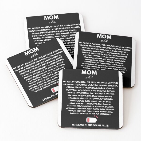 Item preview, MOM - She does it all! designed and sold by Ellen Hanney-Saligumba.