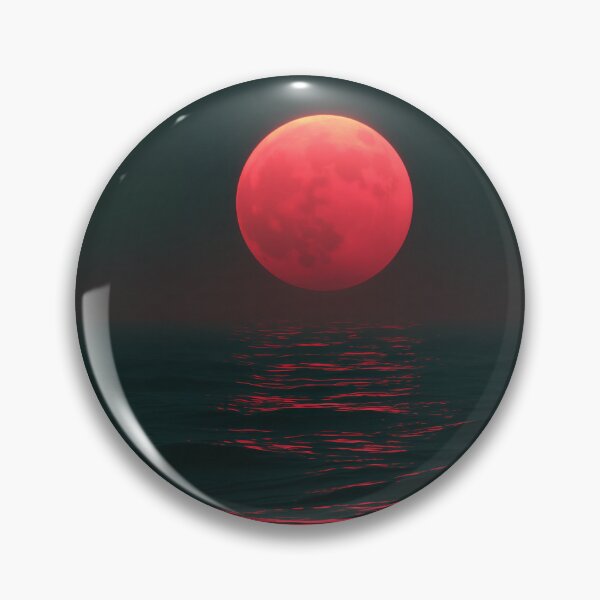 Item preview, Crimson Moon Over the Silent Sea designed and sold by oanaunciuleanu.