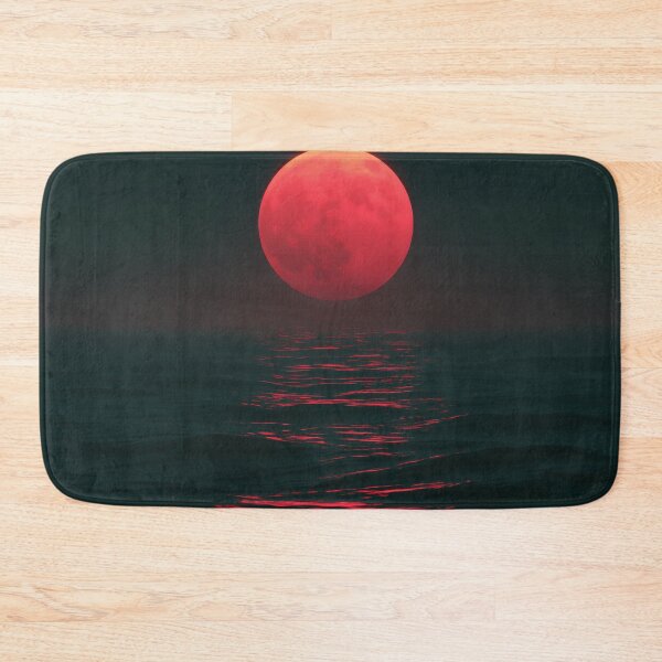 Item preview, Crimson Moon Over the Silent Sea designed and sold by oanaunciuleanu.
