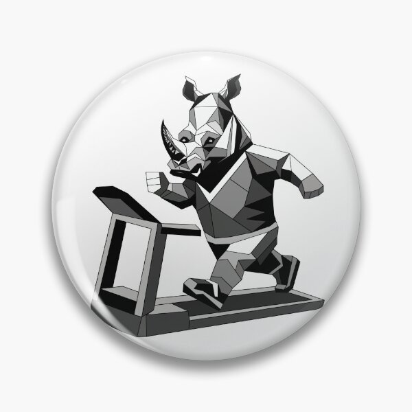Item preview, Rhino Ray Running on Treadmill designed and sold by MORRAx.