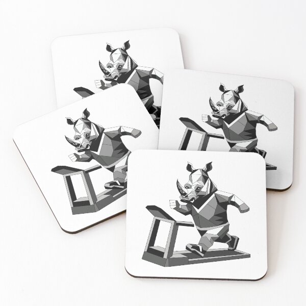 Item preview, Rhino Ray Running on Treadmill designed and sold by MORRAx.