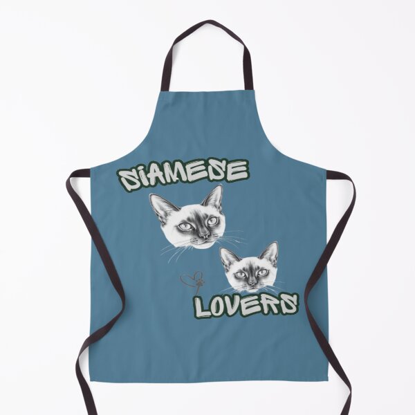Item preview, Siamese Lovers Cute Sketch Cats Design designed and sold by hoodiehood.