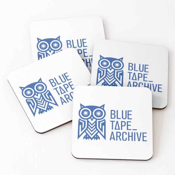 Aperçu de l'œuvre Logo des archives Blue Tape créée et vendue par BlueTapeArchive.