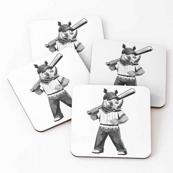 Item preview, Rhino Ray with Baseball Bat designed and sold by MORRAx.