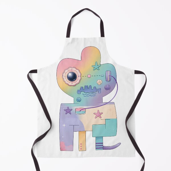 Item preview, Pastel Abstract Coastal Cat designed and sold by BlobbyDoodle.