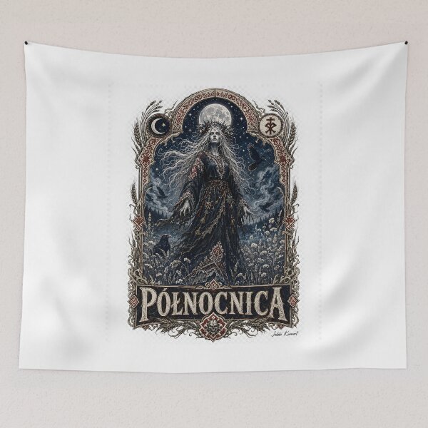 Item preview, Polnocnica Slavic Midnight Spirit designed and sold by JabbiKamost.