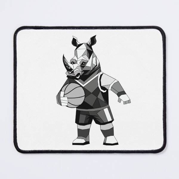 Item preview, Rhino Ray with Basketball designed and sold by MORRAx.