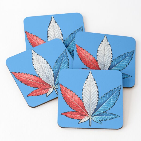 Item preview, Patriotic Cannabis Leaf | Red White & Blue American Weed Design designed and sold by  CannaGranny™ .