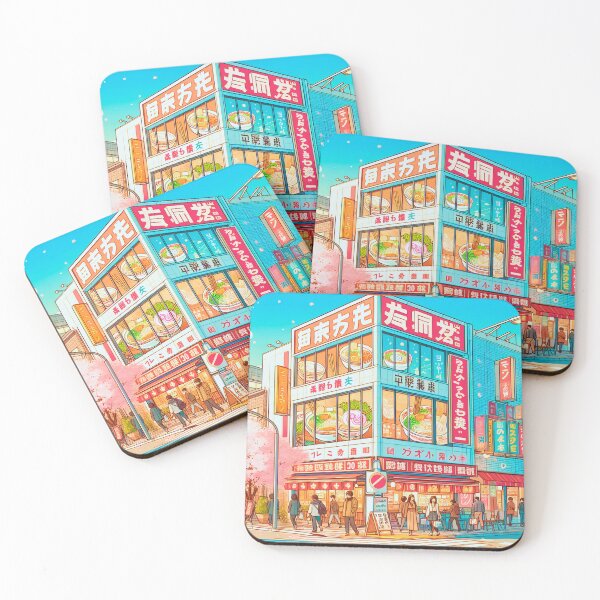 Item preview, Springtime in Tokyo: The Ramen District designed and sold by ZenGrooves.