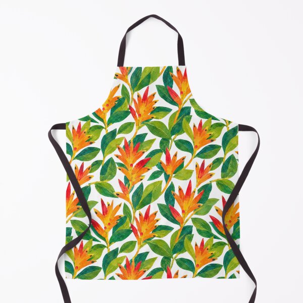 Item preview, Heliconia Psittacorum Seamless Pattern, Tropical Bird Flower Botanical Illustration, Exotic Jungle Foliage Repeat designed and sold by SWSandraWechner.