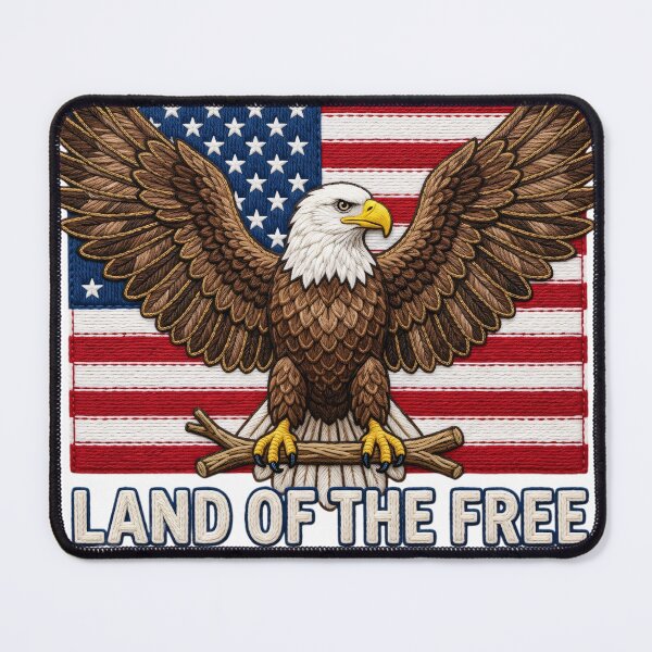 Item preview, Land of the free because of the brave  designed and sold by Marketflowcreation .