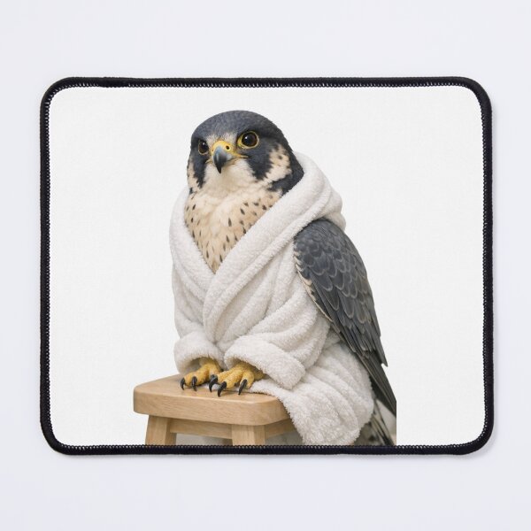 Item preview, Bathrobe Peregrine Falcon designed and sold by Sillytoe.