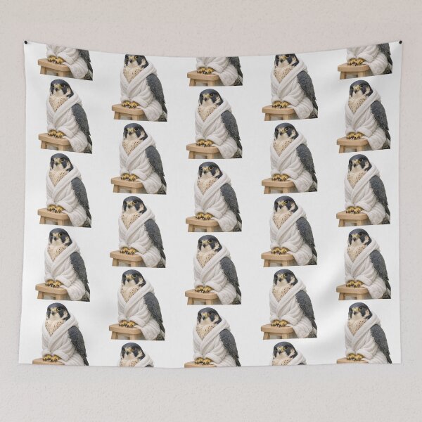 Item preview, Bathrobe Peregrine Falcon designed and sold by Sillytoe.