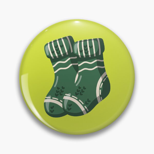 Item preview, Cozy Green Winter Socks designed and sold by EvLip-Artist.