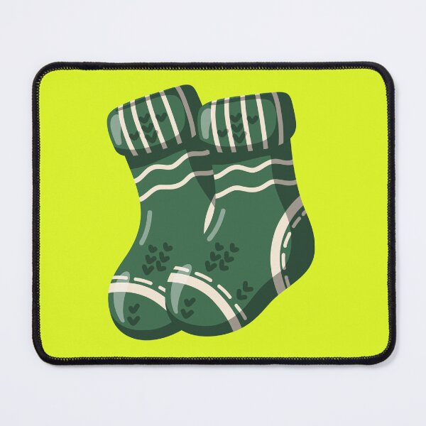 Item preview, Cozy Green Winter Socks designed and sold by EvLip-Artist.