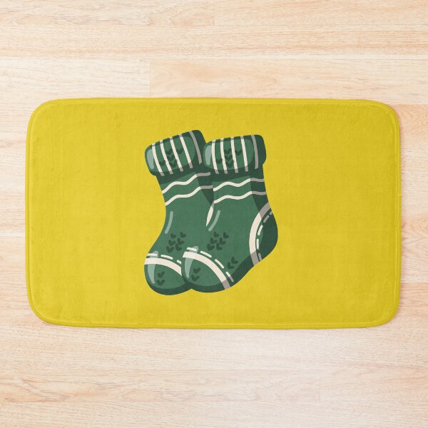 Item preview, Cozy Green Winter Socks designed and sold by EvLip-Artist.