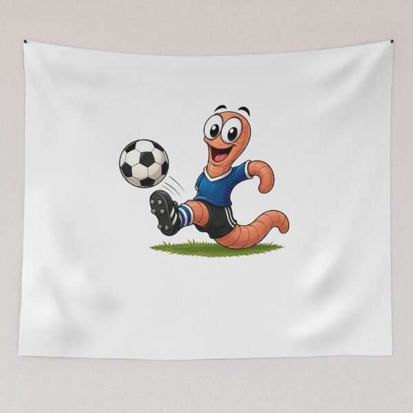 Item preview, soccer worm designed and sold by Gokuxtreme.