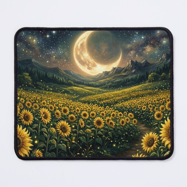Item preview, Midnight sunflowers designed and sold by Z&V.
