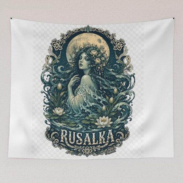 Item preview, Rusalka Slavic Water Spirit designed and sold by JabbiKamost.