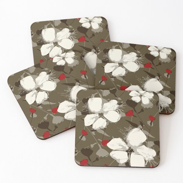 Item preview, Painted Flowers designed and sold by TheMadTeaParty.