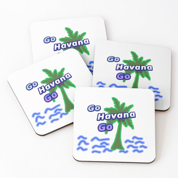 Item preview, Go Havana Go Coconut tree and Waves designed and sold by AWADHESH  CHAURASIA.
