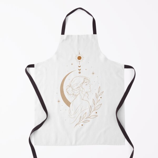 Item preview, Boho Moon Woman Line Art designed and sold by Mysthor-Designs.