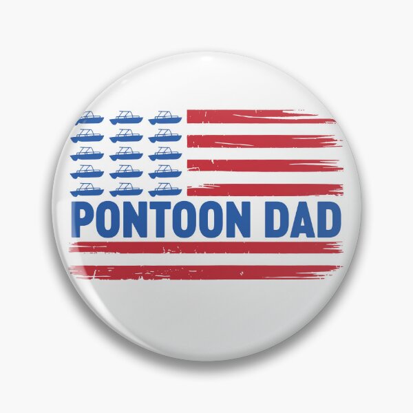 Item preview, Pontoon Dad American Flag Patriotic Boating designed and sold by gunaone-design.