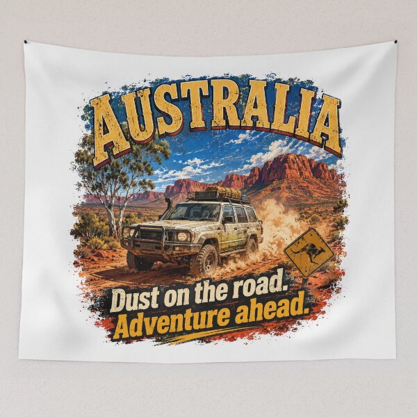 Item preview, Roads, Rivers and Rugged Country designed and sold by Holiday-Hunter.