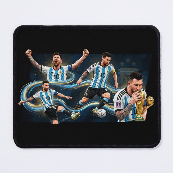 Item preview, Lionel Messi Legend World Champion Argentina Football Tribute designed and sold by G-A-D-U.