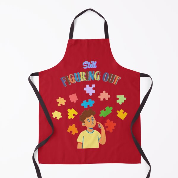 Item preview, Still Figuring Out Colorful Pop Art Confused Boy Design designed and sold by Miheerala.