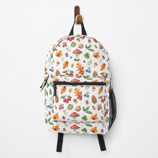 Item preview, Autumn Forest Watercolor Pattern | Leaves, Mushrooms & Cozy Nature designed and sold by HelgaCraftery.