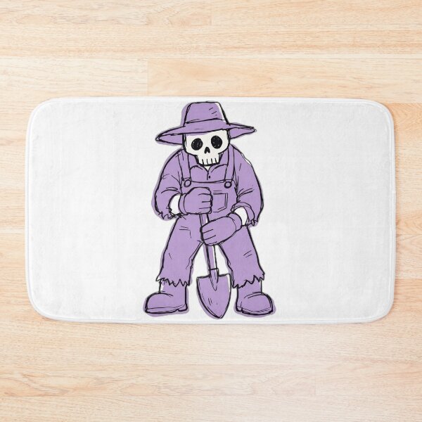 Item preview, Farmer Skeleton With Shovel Illustration designed and sold by DailyDoodlesBySumbul.