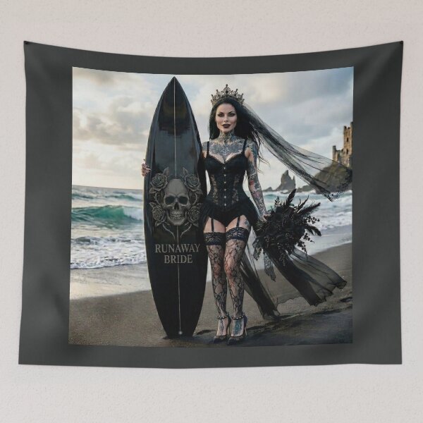Item preview, Runaway Bride Ocean Castle designed and sold by Voodoo Store Paranormal Collections.