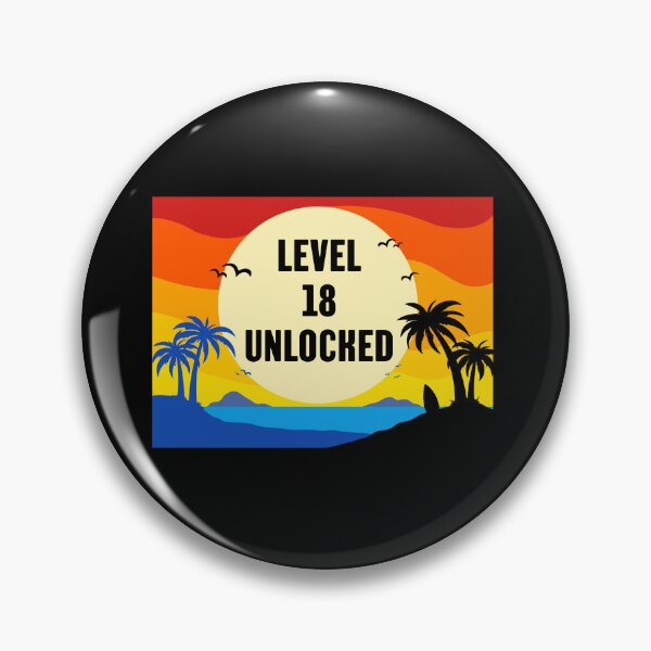 Item preview, 18th Birthday Level Unlocked designed and sold by MayaCordalia.