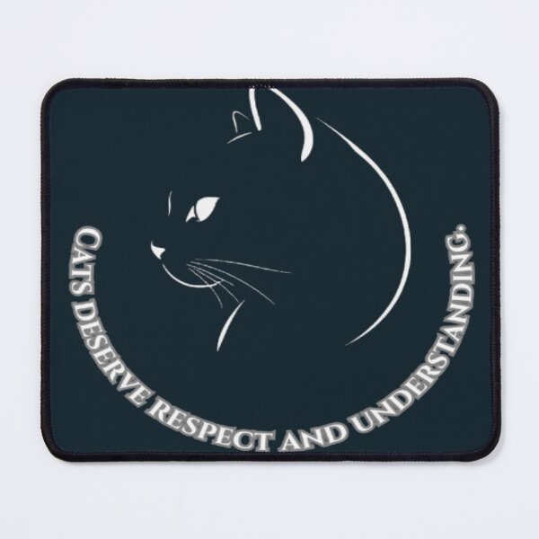 Item preview, Cats Deserve Respect And Understanding Minimalist Line Art designed and sold by hoodiehood.