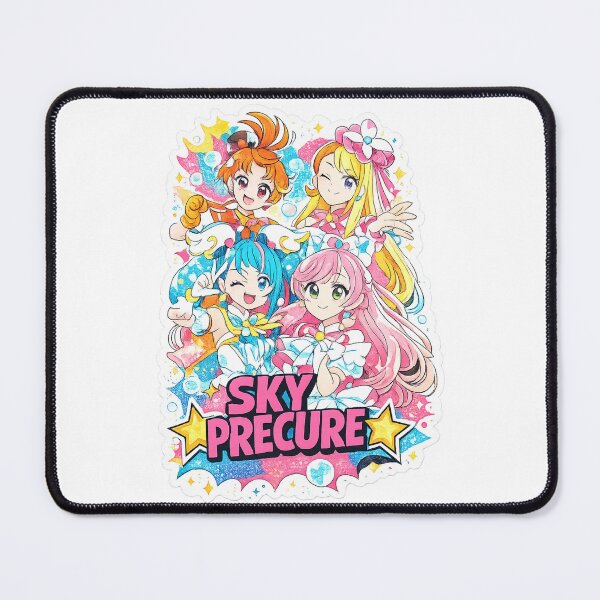 Item preview, Sky Precure Magical Girl Anime Group Cute Sticker designed and sold by Devendra009.