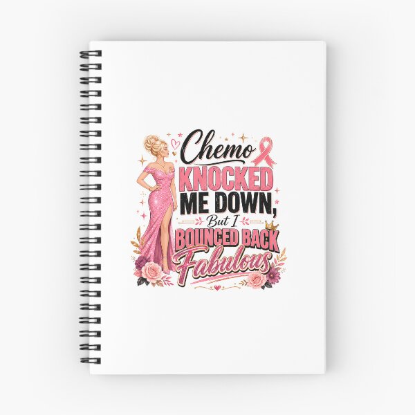 Item preview, Chemo Knocked Me Down But I Bounced Back Fabulous Breast Cancer Survivor Design designed and sold by WHDProduction45.