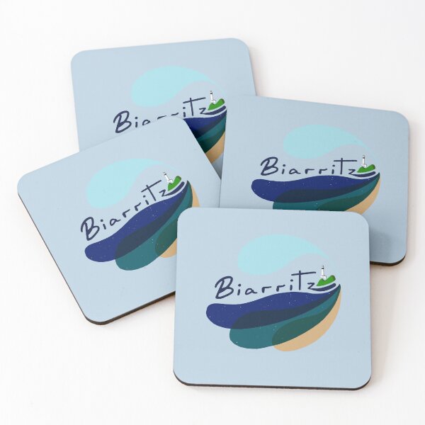 Item preview, Biarritz logo | Plage du Miramar | Pays Basque designed and sold by Covo Studio.