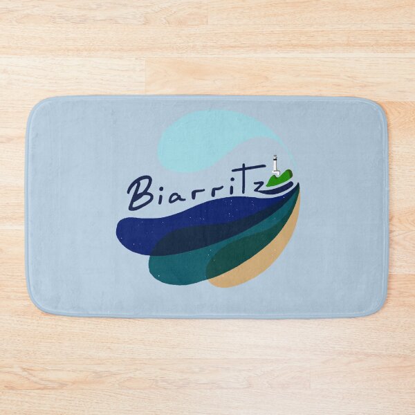Item preview, Biarritz logo | Plage du Miramar | Pays Basque designed and sold by Covo Studio.