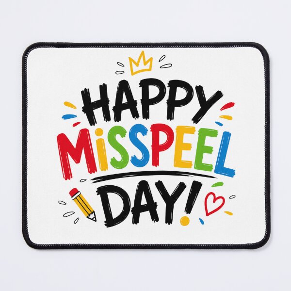Item preview, Happy Misspeel Day designed and sold by NicramR.