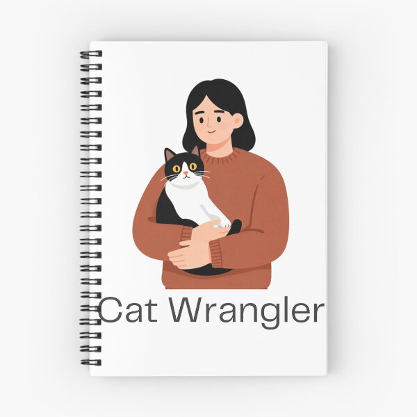 Item preview,  Cat Wrangler – Funny Proud Cat Parent Design designed and sold by Tee Visions.