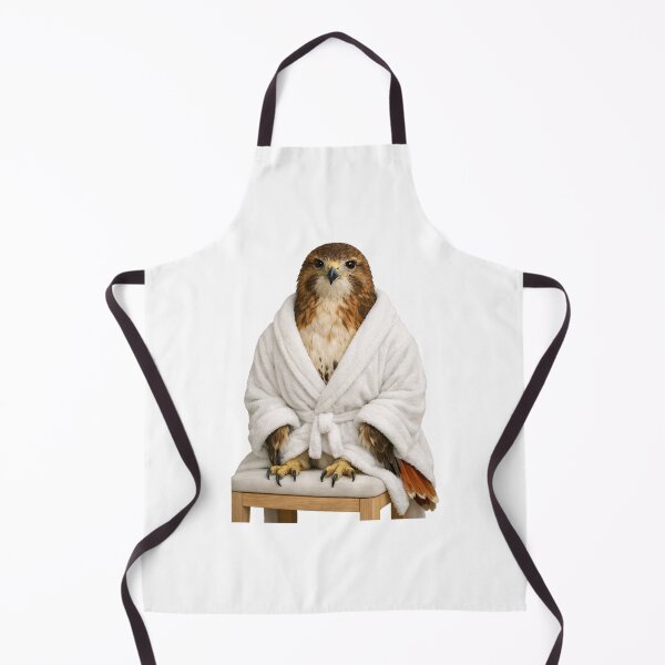 Item preview, Bathrobe Red-tailed Hawk designed and sold by Sillytoe.
