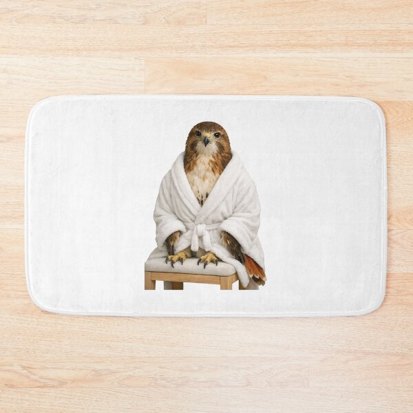 Item preview, Bathrobe Red-tailed Hawk designed and sold by Sillytoe.