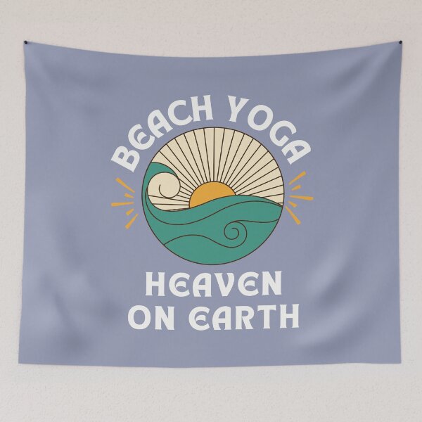 Item preview, Beach Yoga: Heaven on Earth  designed and sold by Mermaid's Treasure.