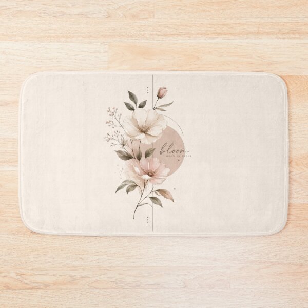 Item preview, Minimal Floral Bloom Design | Elegant Neutral Flower Aesthetic  designed and sold by Roya10.