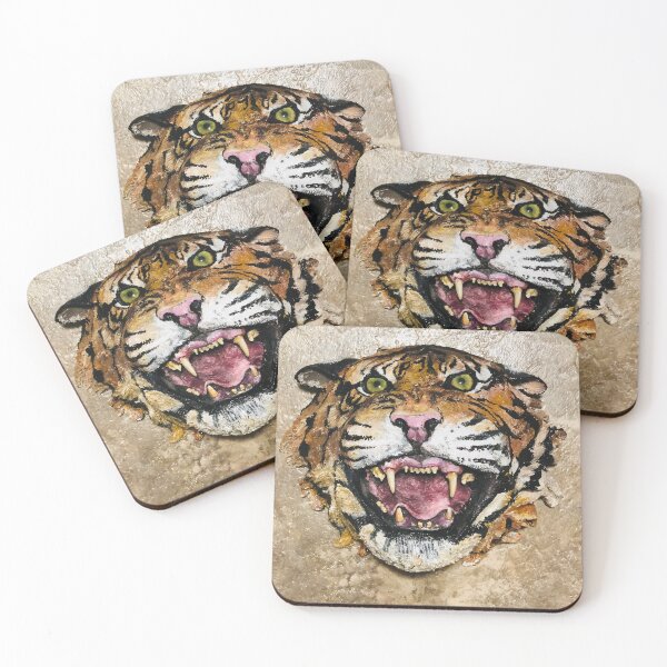 Item preview, Hissy Face Tiger designed and sold by Bearbunz Stuido.